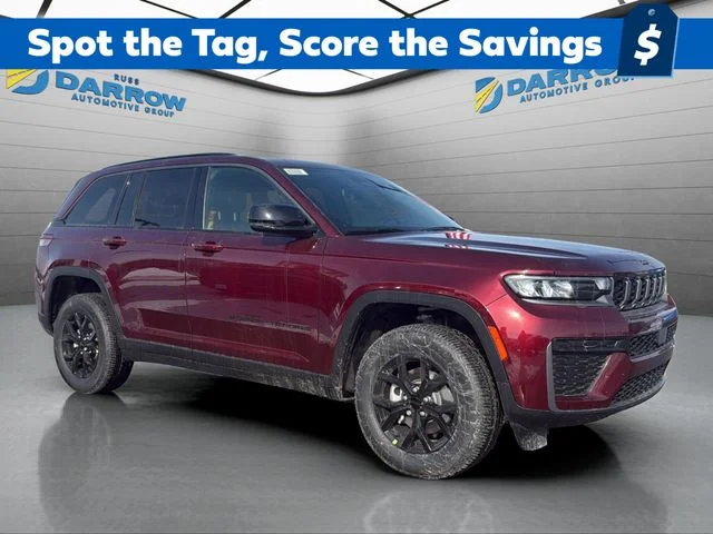 New 2026 Velvet Red Pearl-Coat Exterior Paint Jeep Altitude image 7