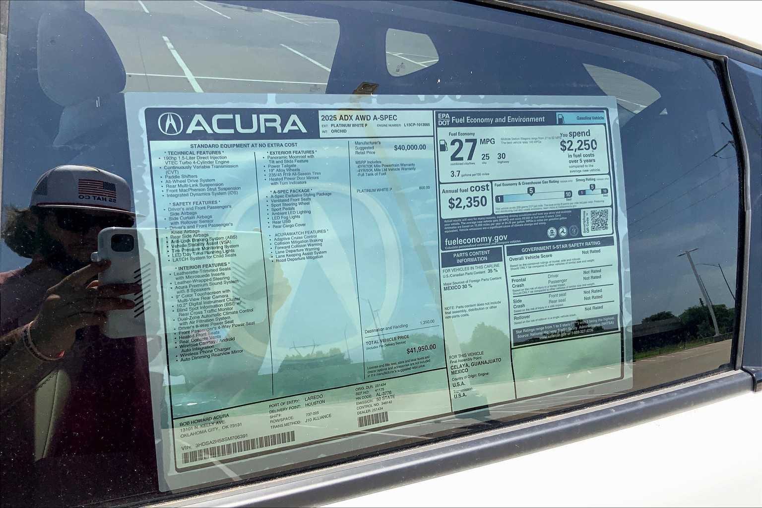 2025 Acura ADX A-Spec Package - Photo 17