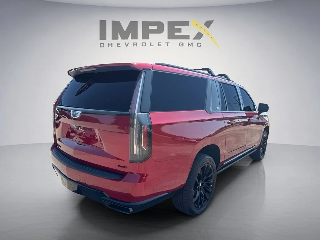 Used 2023 Radiant Red Tintcoat Cadillac Sport image 5