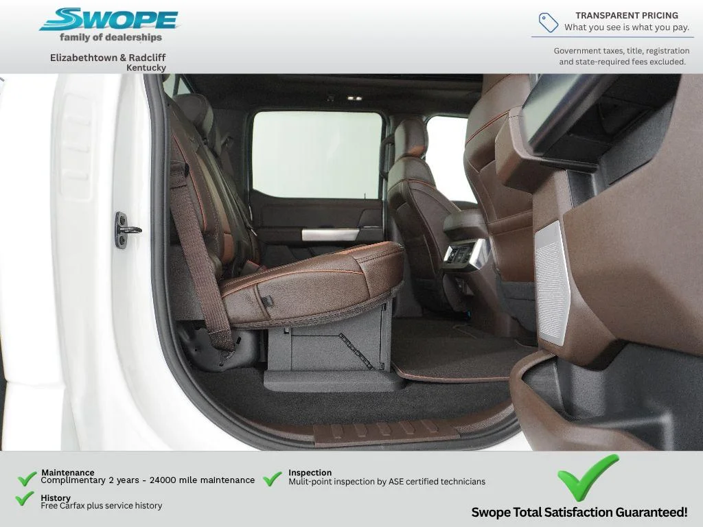 New 2026 Star White Metallic Tri-Coat Ford F-250® King Ranch® image 13