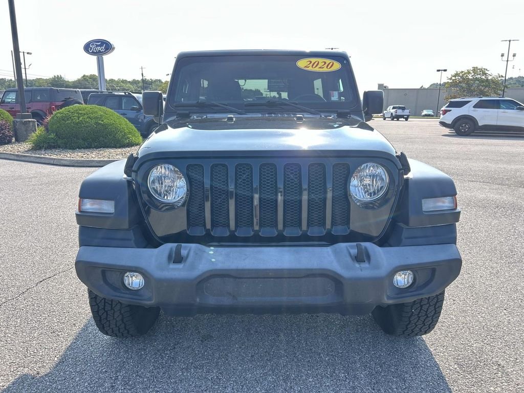 Used 2020 Black Clearcoat Jeep Unlimited Sport S image 9