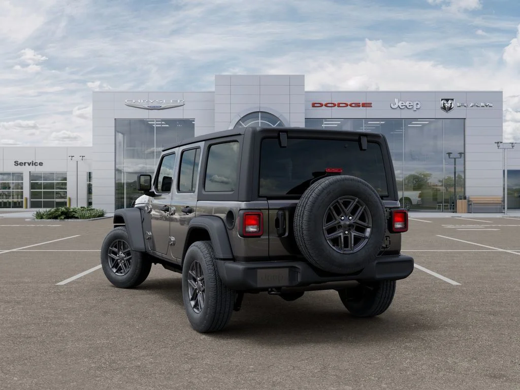 New 2026 Granite Crystal Metallic Clearcoat Jeep Sport image 3