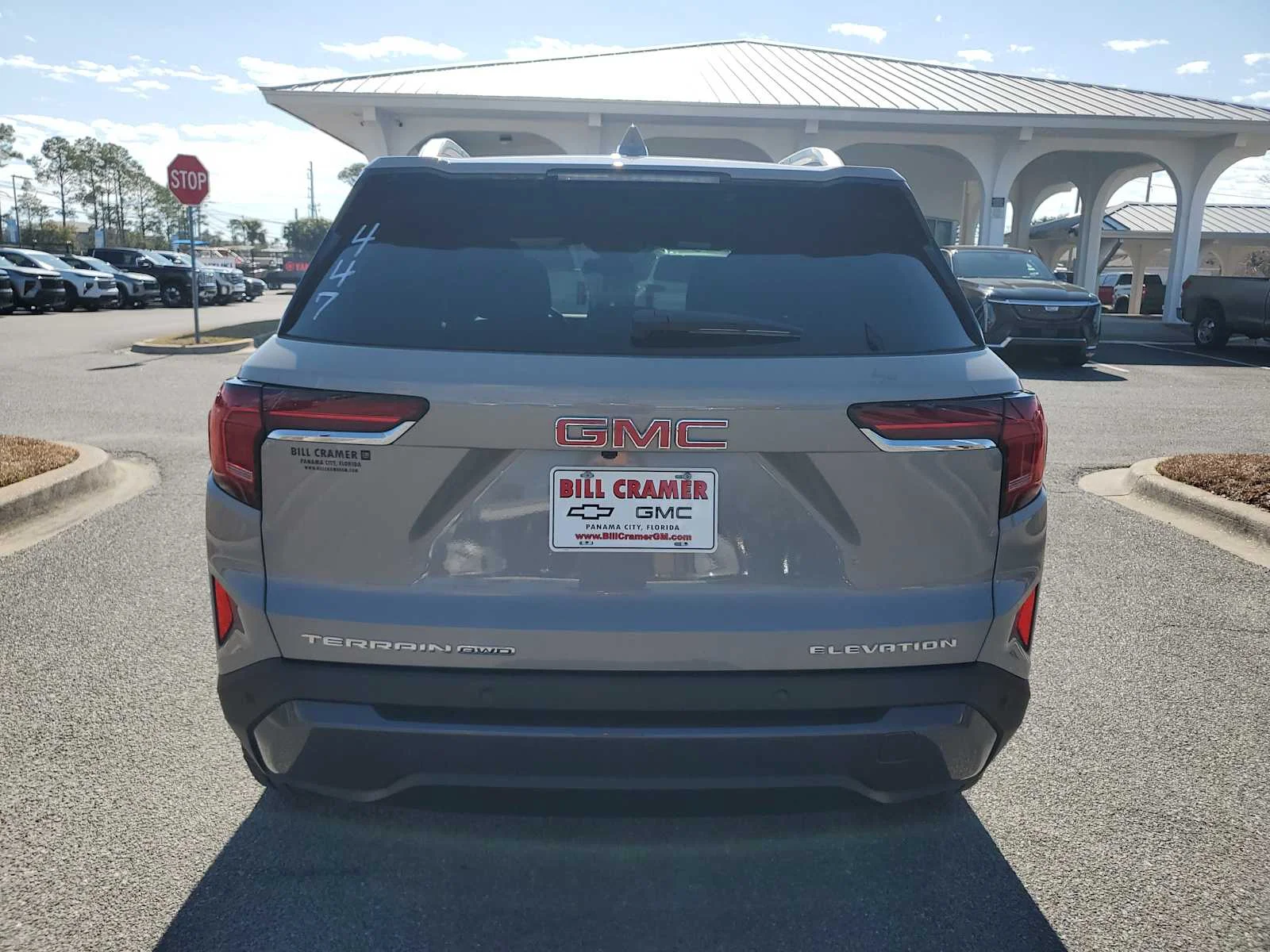 New 2026 Riverstone Metallic GMC Elevation image 4