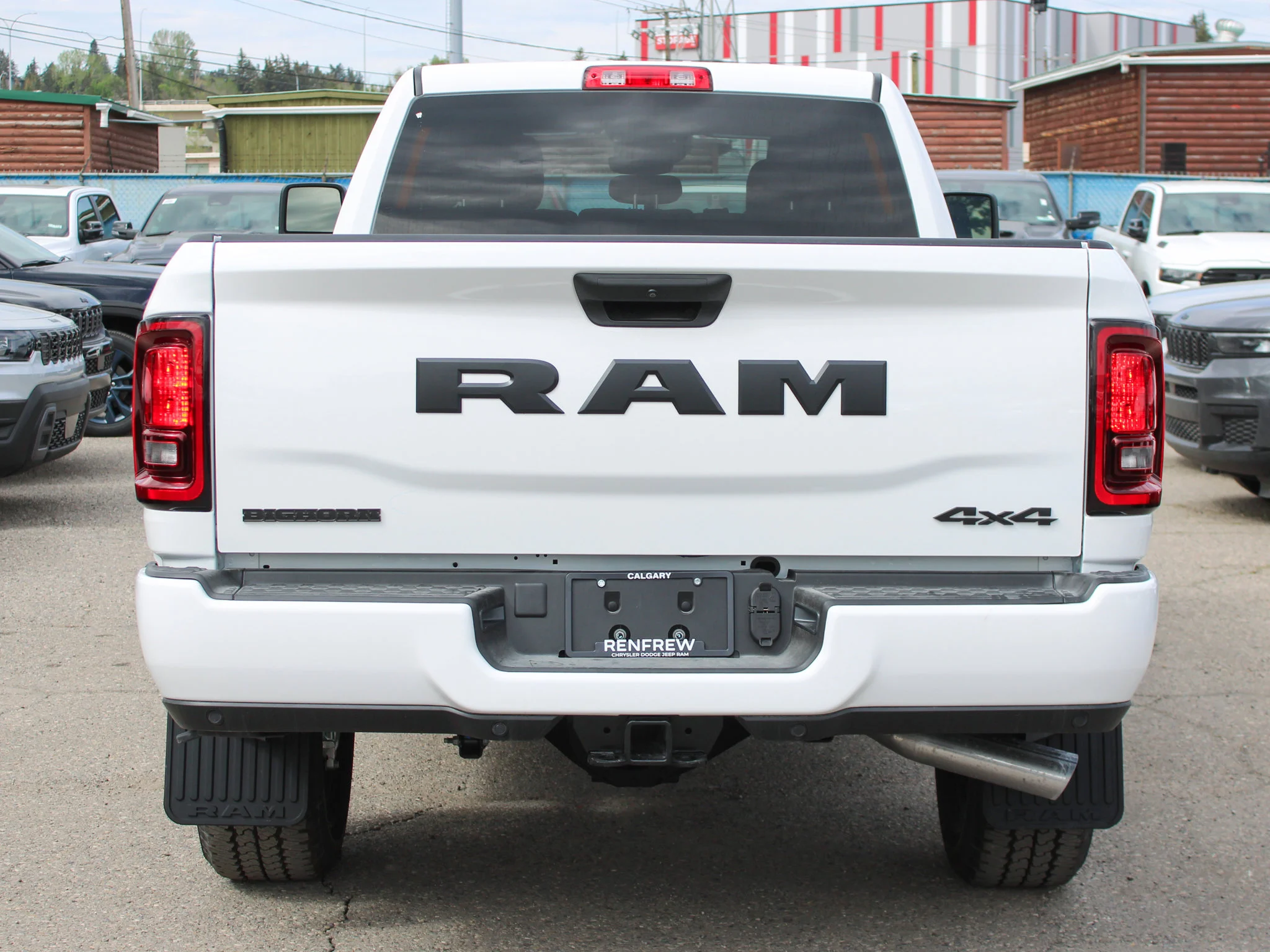 New 2026 White RAM Big Horn* image 4