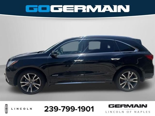 Used 2020 Black Acura Advance image 3
