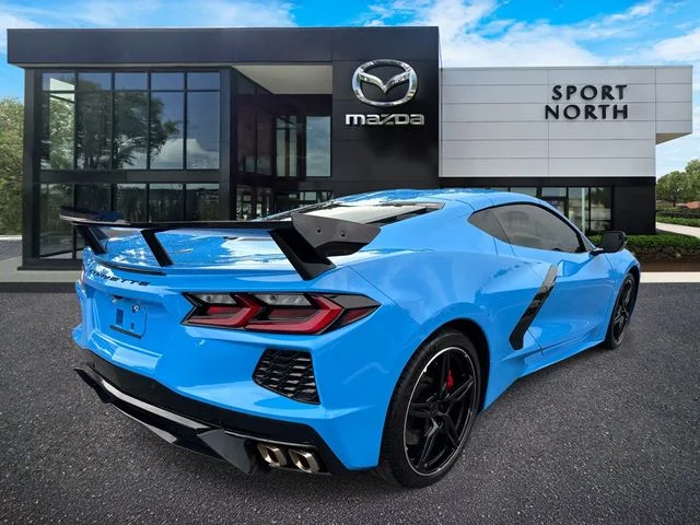 Used 2023 Blue Chevrolet Stingray image 3