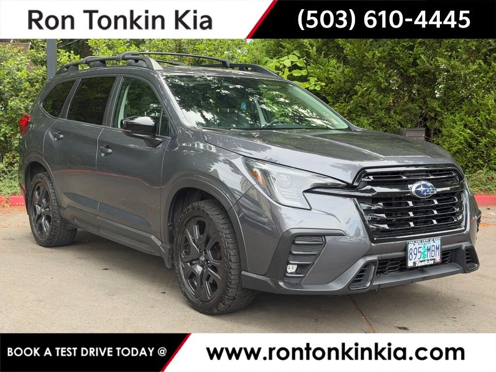 Used 2024 Magnetite Gray Metallic Subaru Onyx Edition image 1