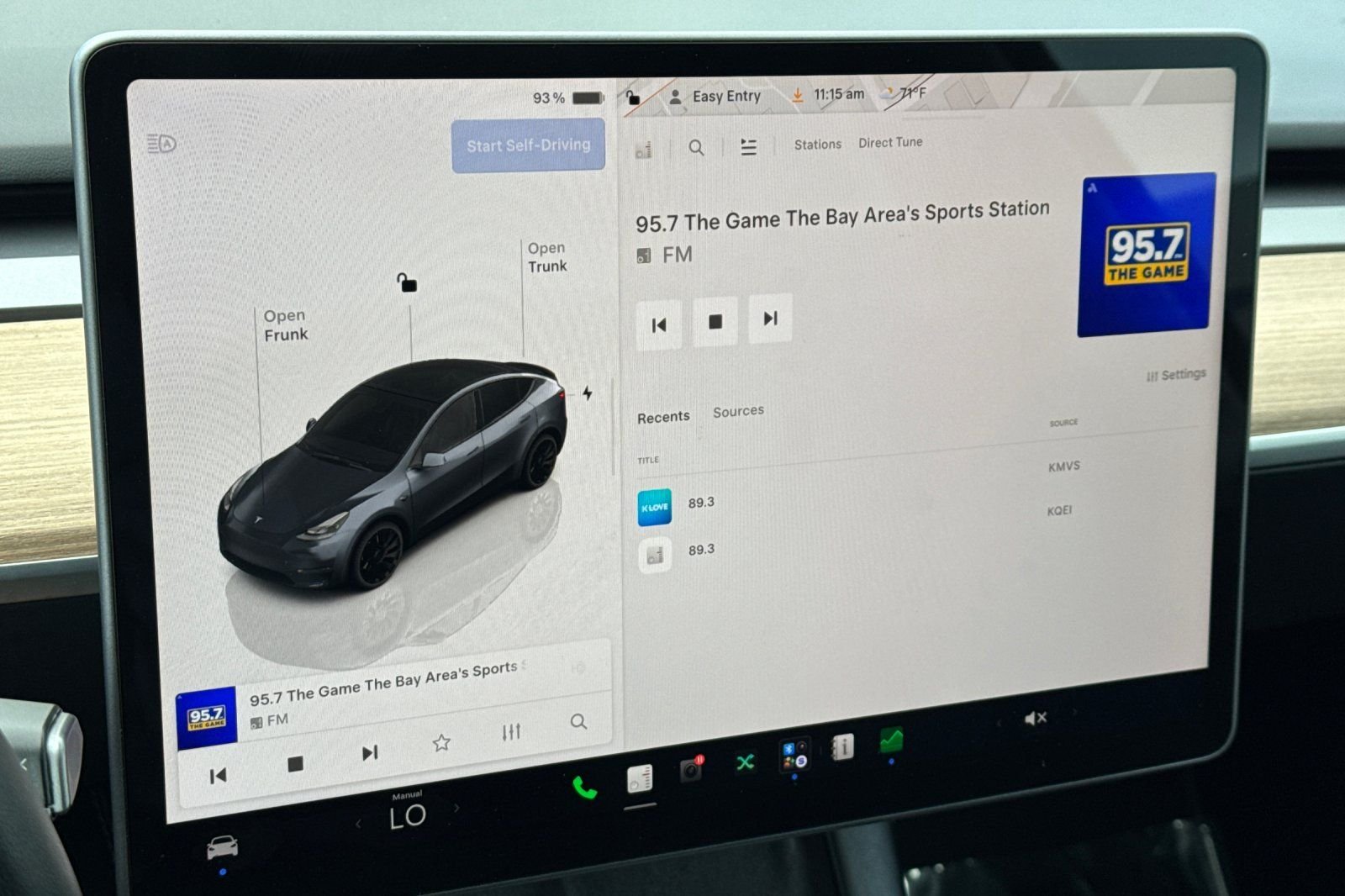Used 2023 Midnight Silver Metallic Tesla Performance image 23