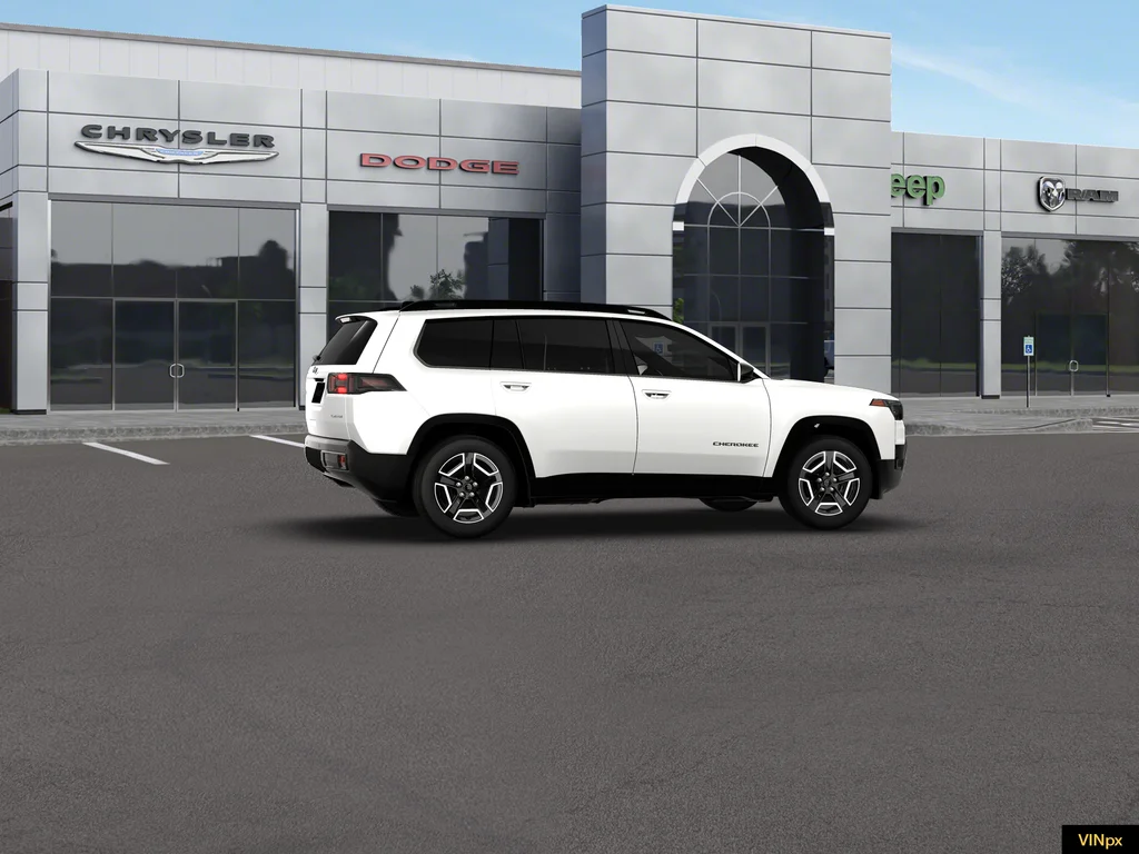 New 2026 Bright White Clear-Coat Exterior Paint Jeep Limited image 14