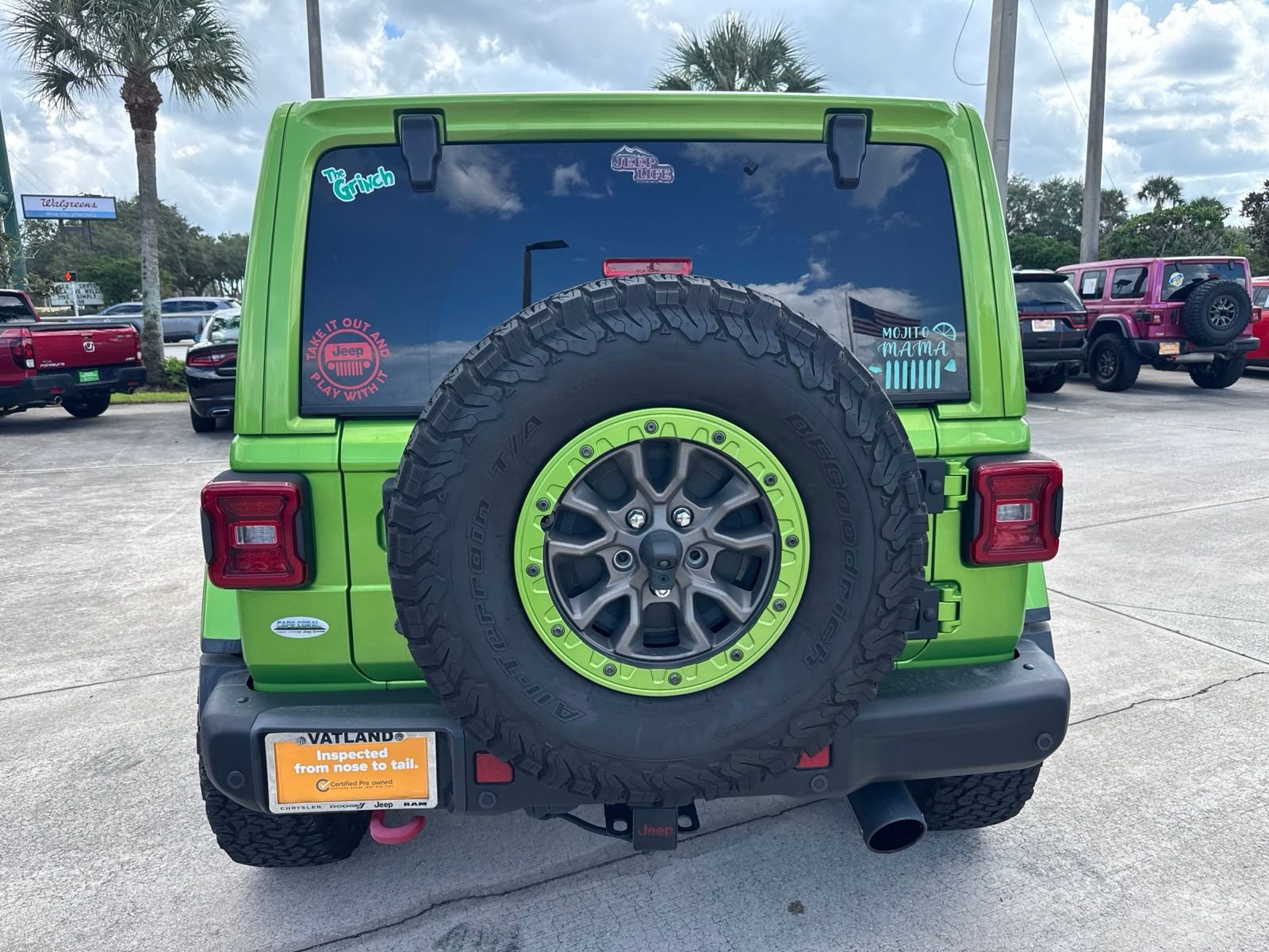 Used 2020 Green Jeep Unlimited Rubicon image 13