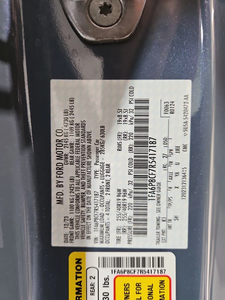 Used 2024 Blue Ford GT Premium image 30