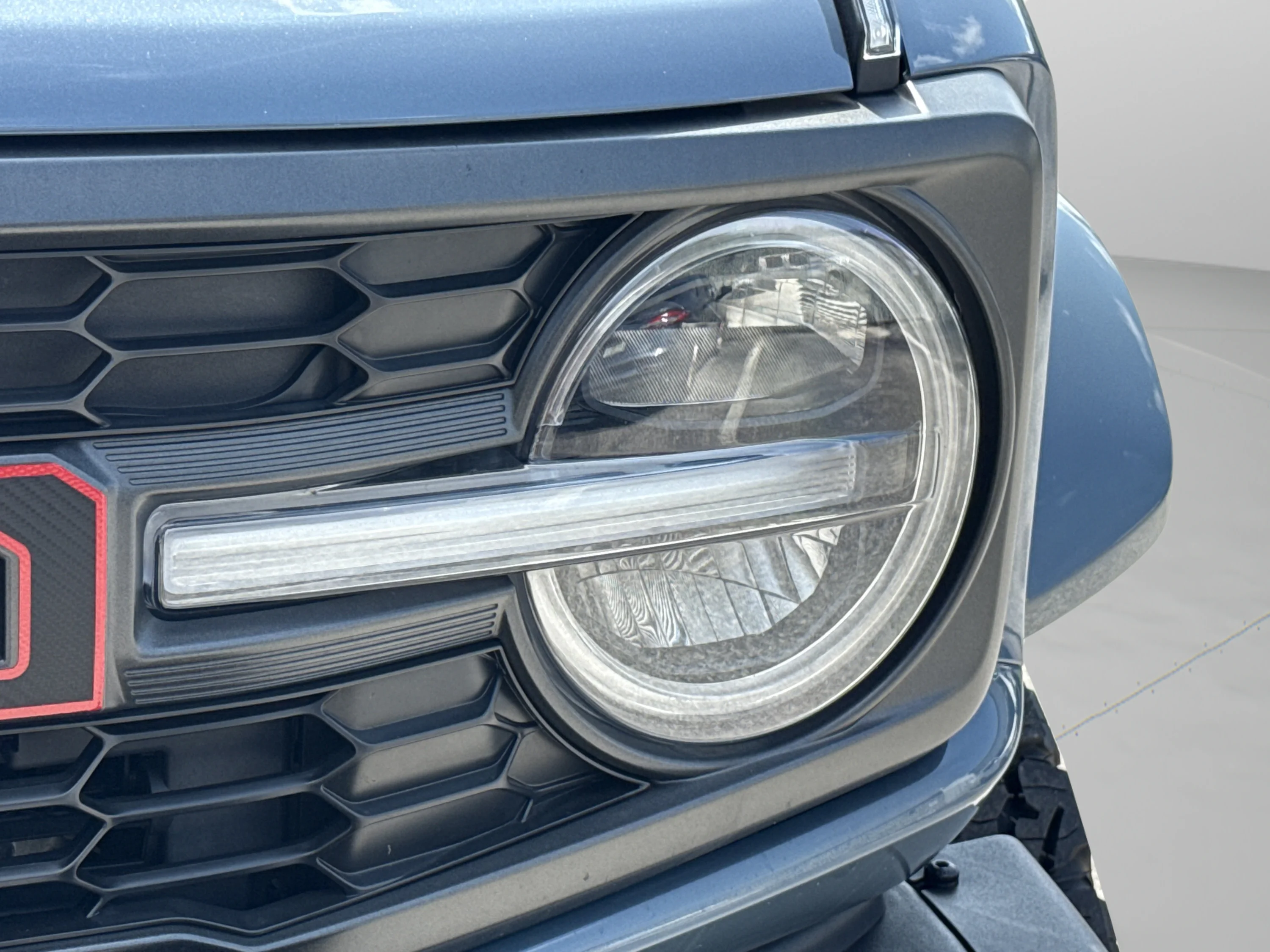 Used 2024 Azure Gray Metallic Tri-Coat Ford Raptor image 17