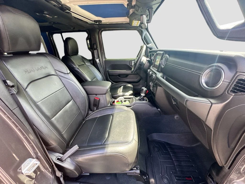 Used 2022 Gray Jeep Unlimited Sahara 4xe image 29