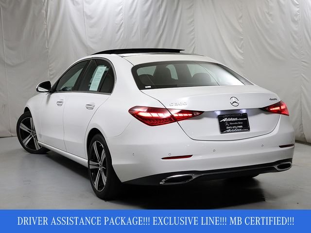 Certified Used 2023 Polar White Mercedes-Benz C 300 image 9