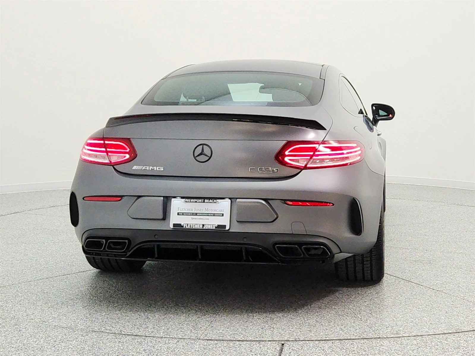 Used 2017 designo Selenite Grey Magno (Matte Finish) Mercedes-Benz AMG® C 63 S Coupe image 6
