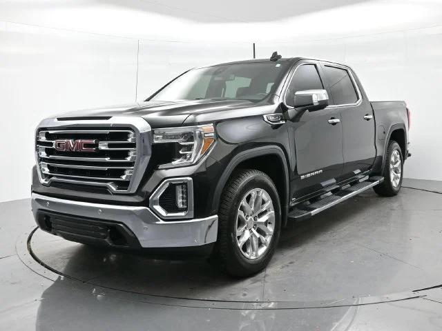 Used 2019 ONYX BLACK GMC SLT image 3