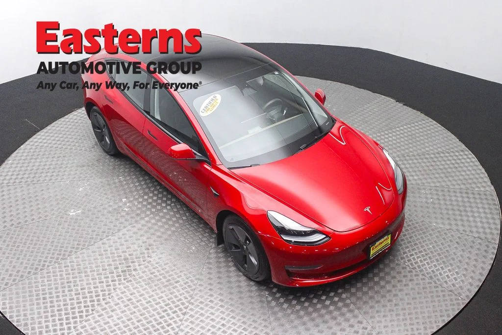 Used 2023 Red Tesla Base image 3