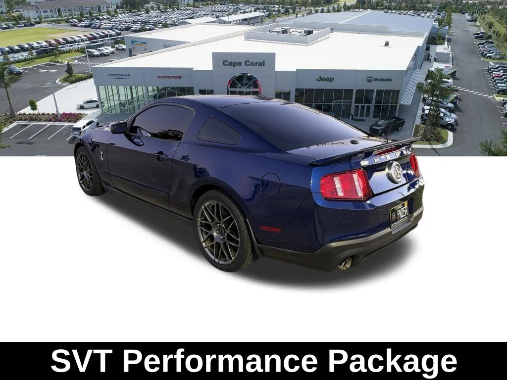 Used 2011 Blue Ford Shelby GT500 image 3