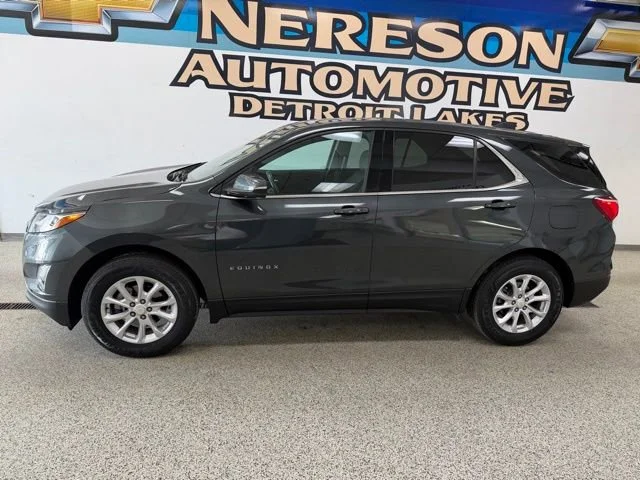 Used 2018 Chevrolet Equinox LT with VIN 3GNAXSEV6JL283290 for sale in Detroit Lakes, Minnesota