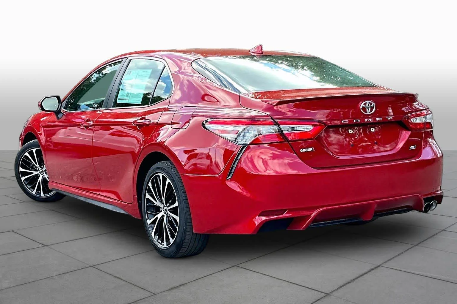 Certified Used 2019 Supersonic Red Toyota SE image 23