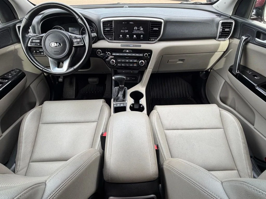Used 2021 Red Kia EX image 8