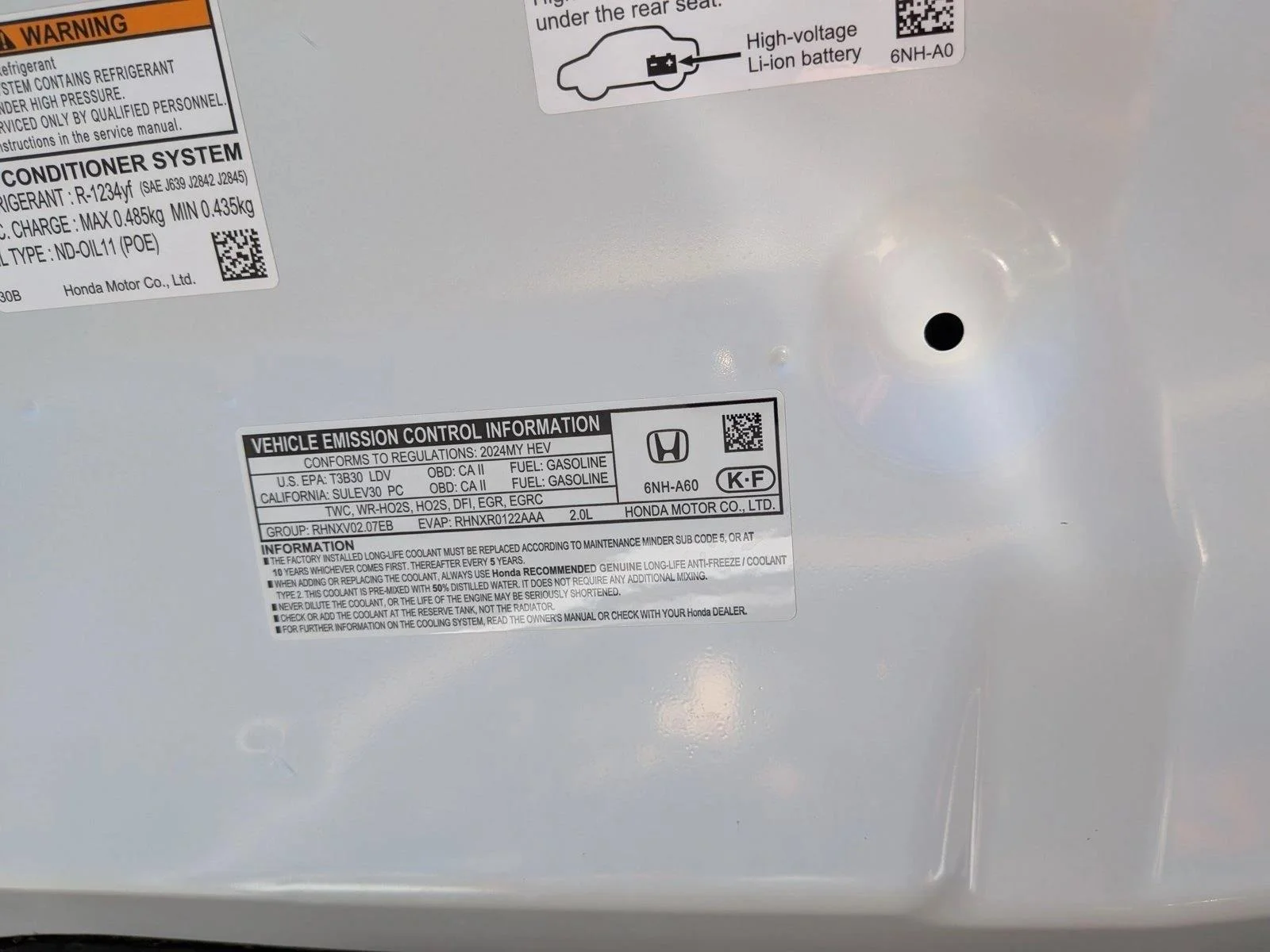 Used 2024 White Honda Sport image 24