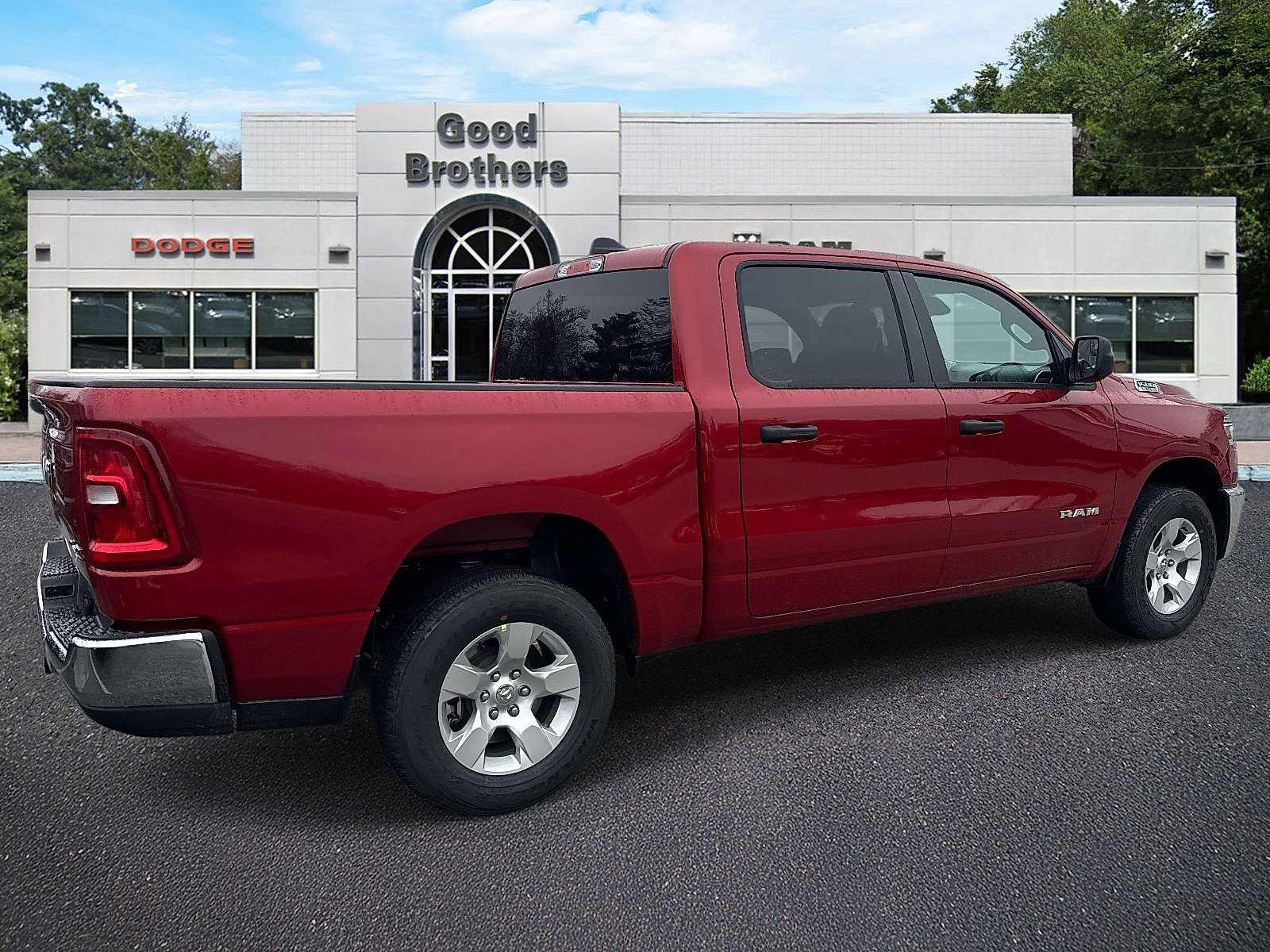 New 2026 Molten Red Pearlcoat RAM Big Horn Crew Cab 4x4 5