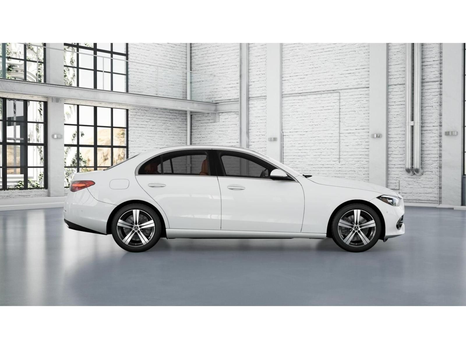 New 2026 Polar White Mercedes-Benz C 300 image 2