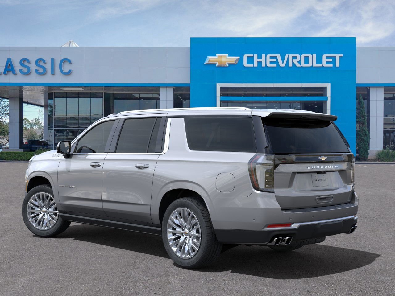 2025 Chevrolet Suburban High Country Gray at Classic Elite Chevrolet Hwy 6