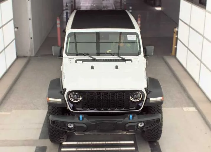 Used 2024 Bright White Clearcoat Jeep Willys image 2