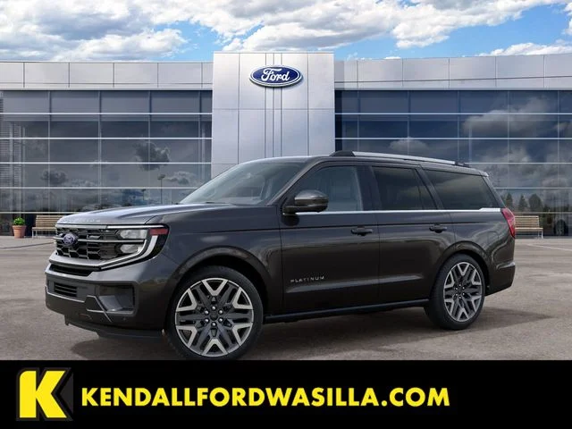 New 2027 Gray Metallic Ford Platinum image 1