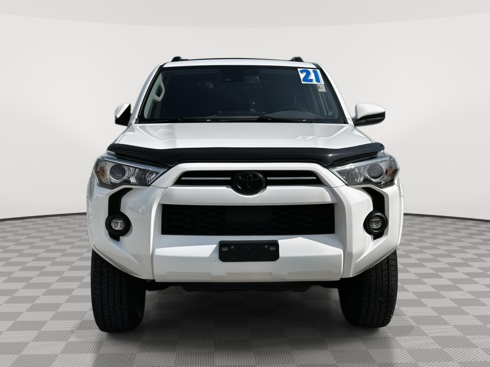 Used 2021 Super White Toyota Trail Edition image 2
