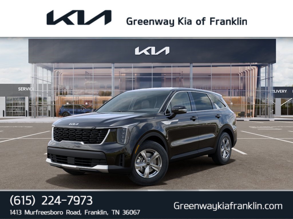 New 2026 Ebony Black Kia LX image 1