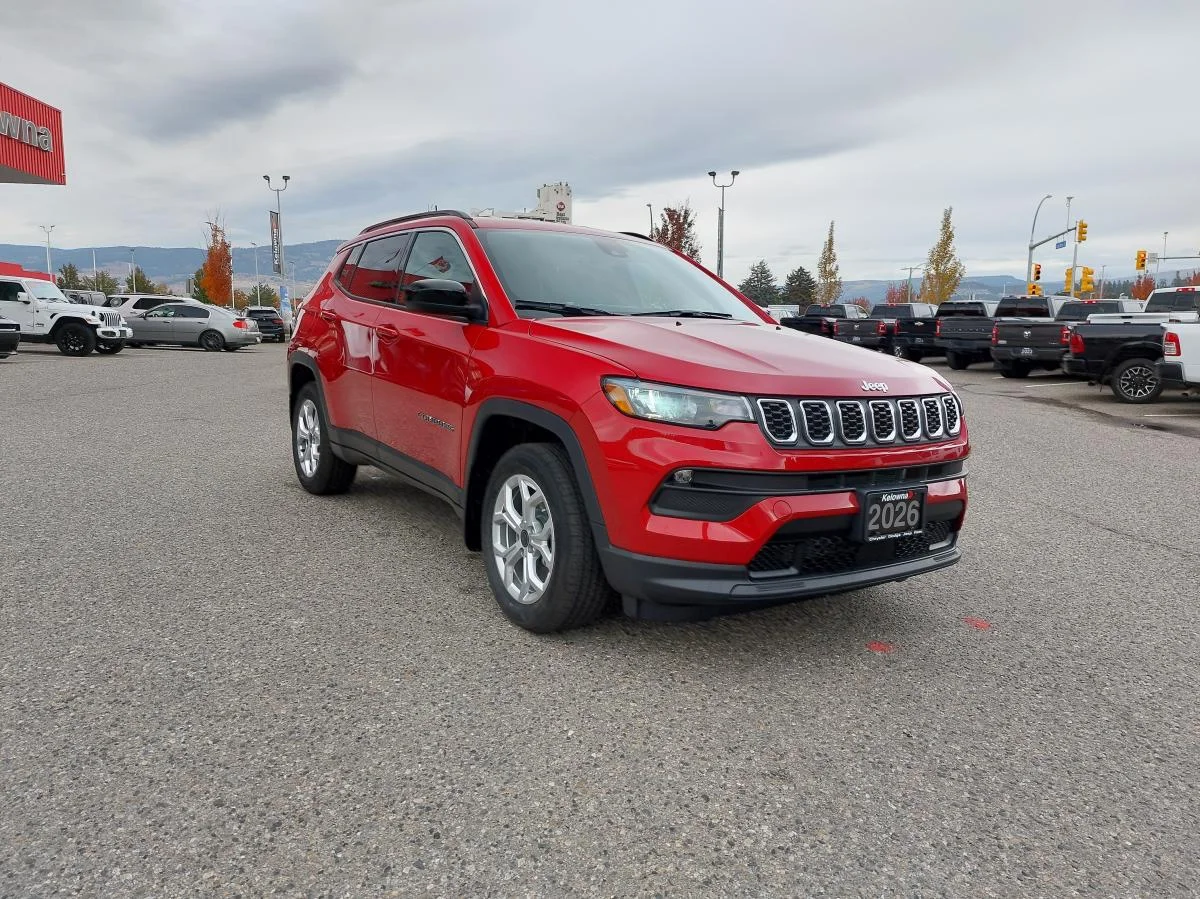 New 2026 Red Jeep North 4x4 image 3