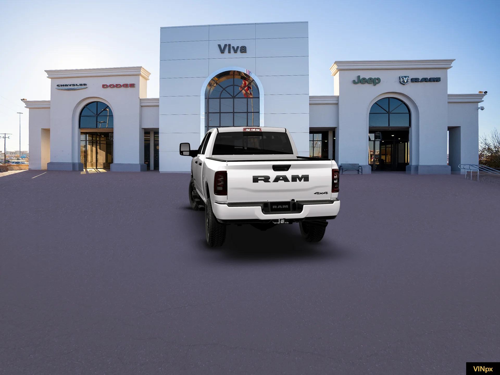 New 2027 Bright White Clear-Coat Exterior Paint RAM Black Express image 17