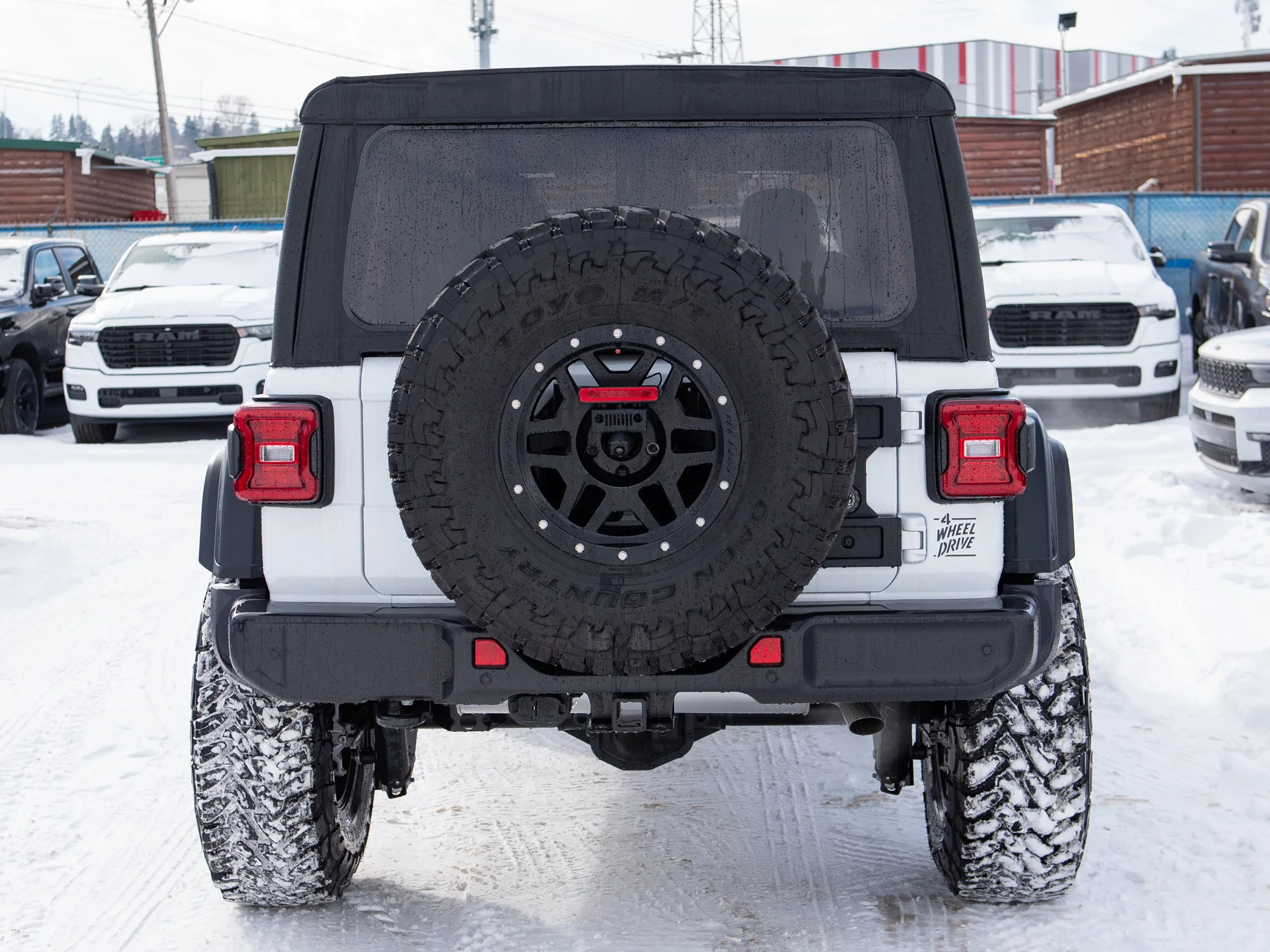 New 2026 White Jeep Willys*, 3.5 Inch Lift, 37 Inch Tires image 8