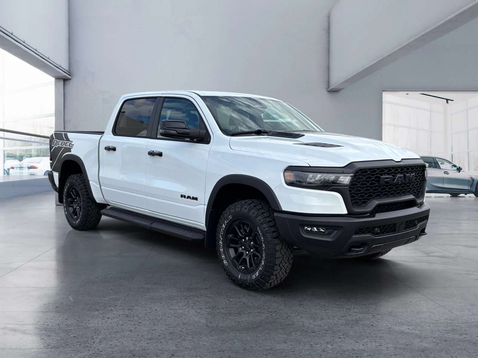 New 2027 Bright White Ram Rebel image 7