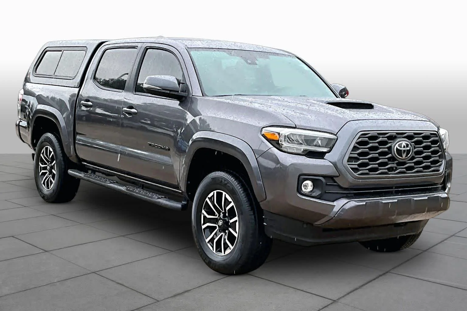 Used 2021 Magnetic Gray Metallic Toyota TRD Sport image 3