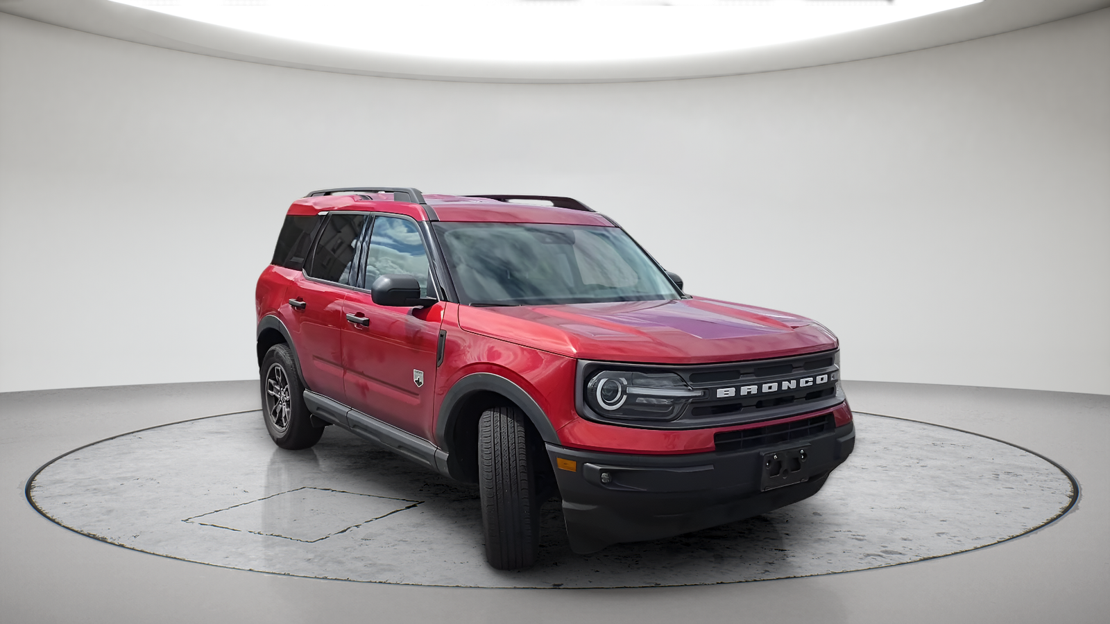 Used 2023 Hot Pepper Red Tinted Clearcoat Ford Big Bend image 3