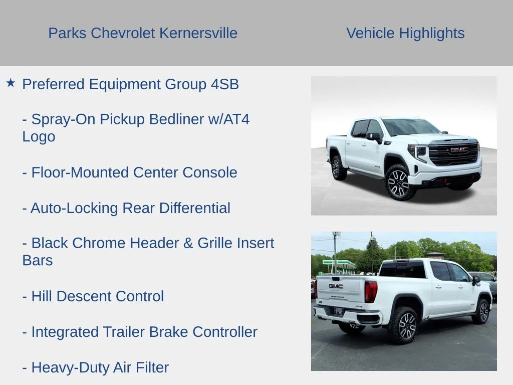 Used 2024 White GMC AT4 image 21