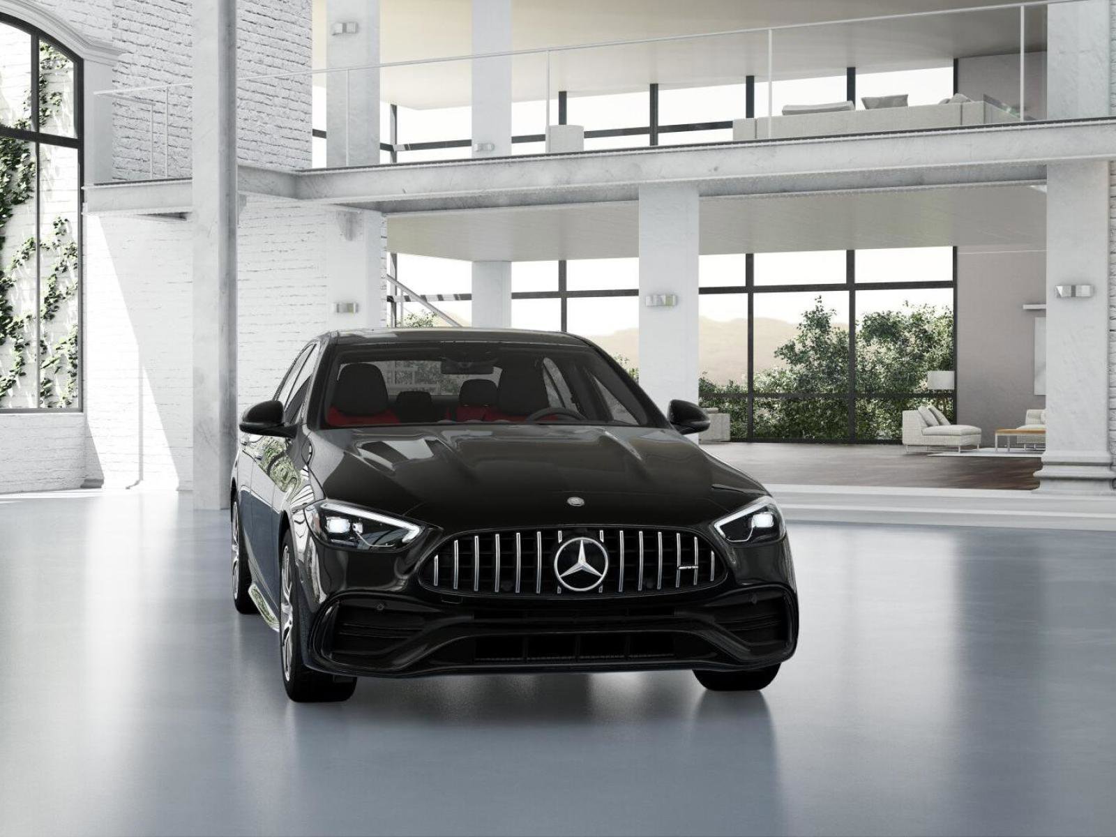 New 2026 Obsidian Black Metallic Mercedes-Benz AMG® C 43 4MATIC® Sedan image 50