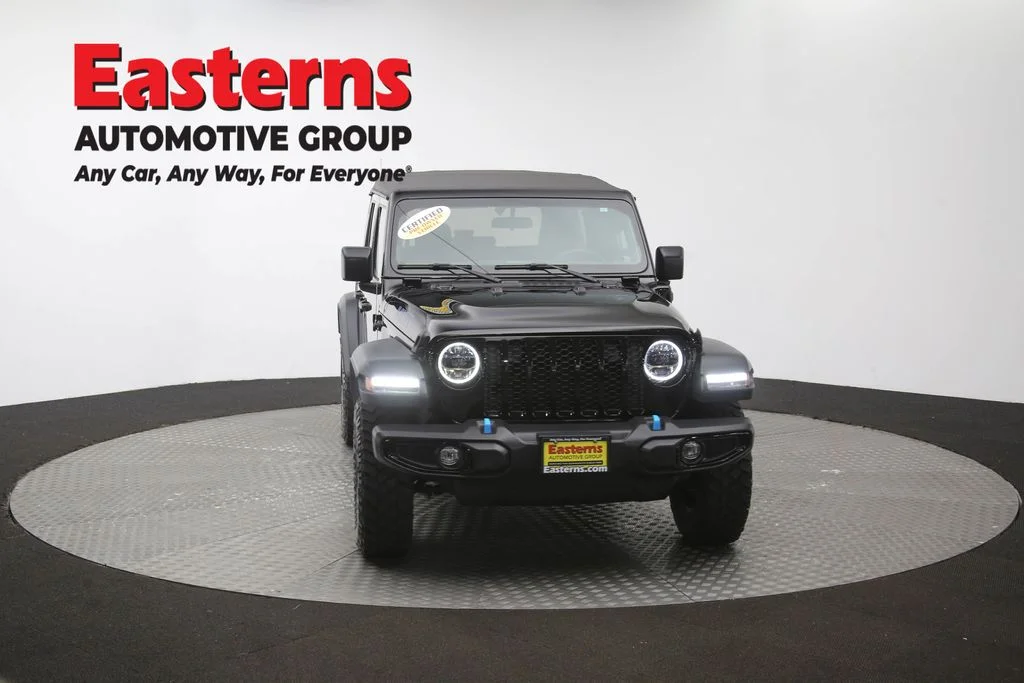 Used 2023 Black Jeep Willys 4xe image 54