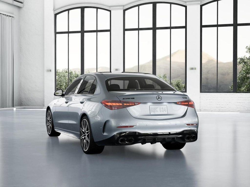 New 2026 Cirrus Silver Metallic Mercedes-Benz AMG® C 43 4MATIC® Sedan image 69