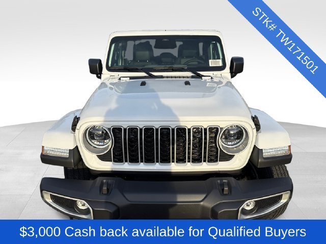 New 2026 Bright White Clear-Coat Exterior Paint Jeep Sahara image 2