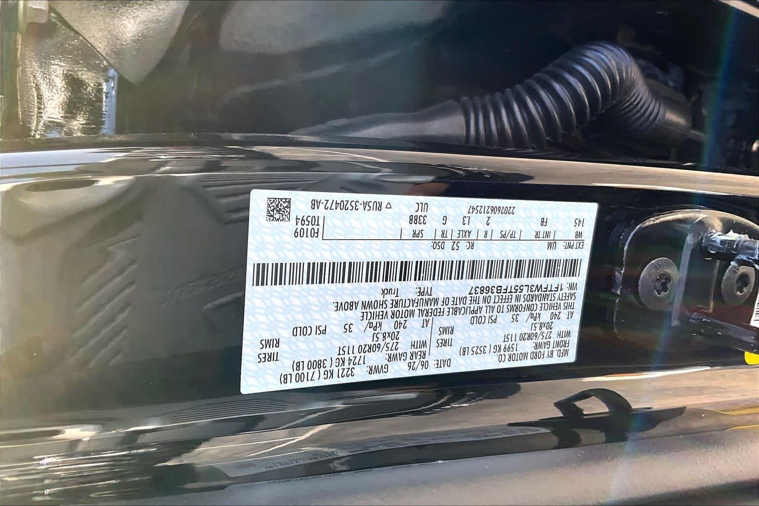 New 2026 Agate Black Metallic Ford XLT image 18
