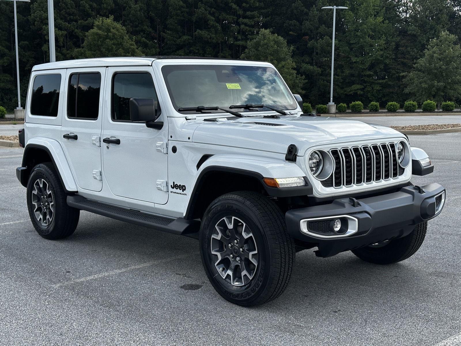 New 2027 Bright White Clear-Coat Paint Jeep Sahara image 2