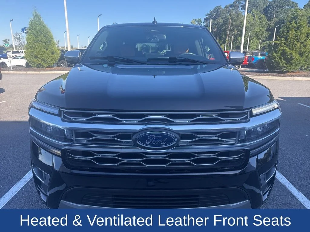 Used 2023 Agate Black Metallic Ford Platinum image 2