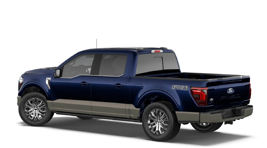 New 2026 Antimatter Blue Metallic Ford King Ranch image 2