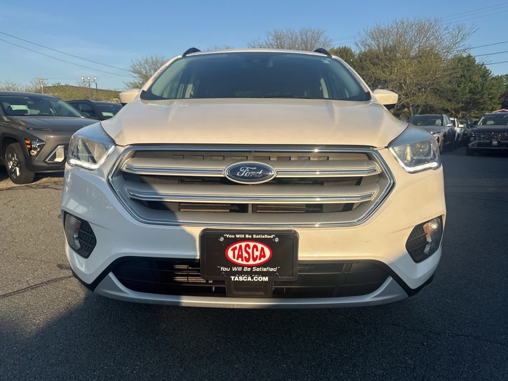 Used 2018 Ford Escape SEL with VIN 1FMCU9HD4JUA87758 for sale in Fairhaven, MA
