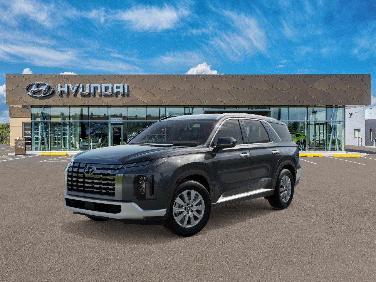 New 2025 Gray,Steel Graphite Hyundai SEL FWD image 1